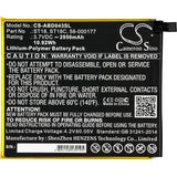 Battery for Amazon B01GEW27DA Kindle Fire 7" Kindle Fire 7th Generation 201 SR043KL SR04KL 58-000177 GB-S10-308594-060L MC-308594 ST18 ST18C