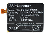 Battery for Asus A500CG A500KL A501 A501CG A501CG-2A508WWE T00F T00J ZenFone 5 ZenFone 5 A500 ZenFone 5 A500CG ZenFone 5 A500KL ZenFone 5 A501 ZenFone 5 A501CG ZenFone 5 LTE 0B200-00850000 C11P1324
