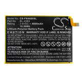 Battery for Infinix Note 2 X600 BL-40BX