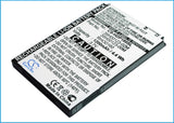 Battery for HTC Ozone Captain EVO 4G Willow Fortress Supersonic Touch Pro 2 Rhodium 300 Rhodium 100 RHOD100 Qilin Maple 120 35H00123-00M 35H00123-02M 35H00123-03M 35H00123-22M BA S390 BA S420 RHOD160