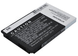 Battery for HTC Neon 200 Neon 400 Touch Dual 850 Touch Dual P5310 35H00110-00M NEON161