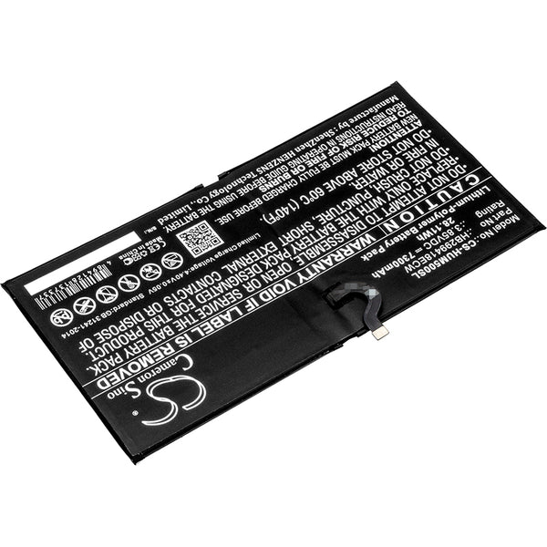 Battery for Huawei CMR-AL09 CMR-AL19 CMR-W109 CMR-W19 MediaPad M5 MediaPad M5 10.8 HB299418ECW