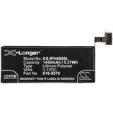 Battery for Apple A1387 A1431 iPhone 4S iPhone 4S 16GB iPhone 4S 32GB iPhone 4S 64GB MC918LL/A MC919LL/A MC920LL/A MC921LL/A MD269LL/A 616-0479 616-0579 616-0580 GB-S10-423282-0100 LIS1474APPC