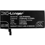 Battery for Apple A1549 A1586 A1589 iPhone 6 616-0804 616-0805 616-0806 616-0809