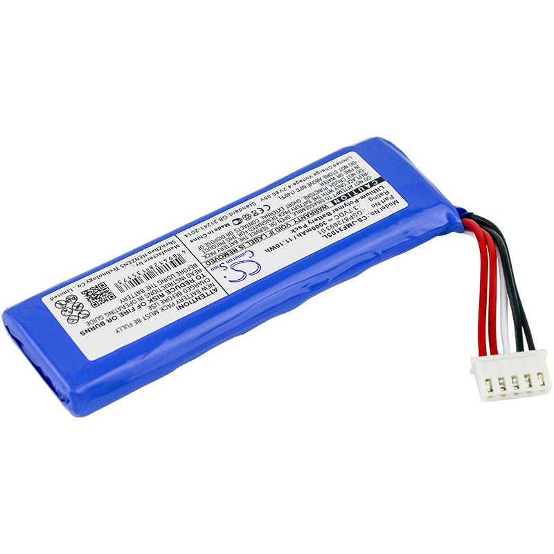 Replacement Battery For JBL Flip 4 & Flip 4 Special Edition – 3000mAh, GSP872693 01 Compatible - View #2