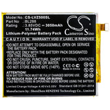 Battery for Lenovo L78011 L78012 Zuk Z5 BL288