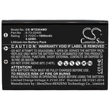 Battery for Otometrics AccuScreen TE 8-04-13900 Madsen AccuScreen 1770-9672 8-73-02400