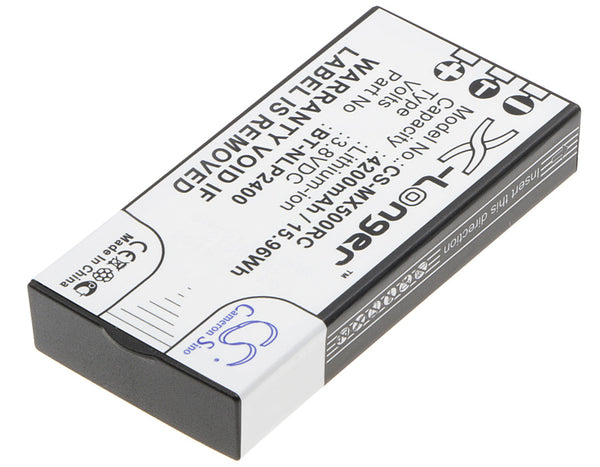 Battery for Universal MX-5000 BT-NLP2400 NC1110