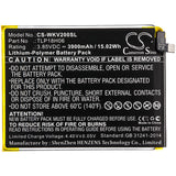 Battery for Wiko M2354 View2 Go TLP18H06