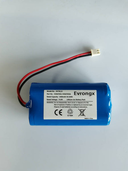 Evrongx Battery for Shark ION Robot Vacuum R76 RV2001WD UR1005AE ION Robot Vacuum R72 RV2000WD RV2001 ION Robot Vacuum R71 RV750_N RV720_N RV1000 ION Robot Vacuum R85 ION Robot Vacuum R75 RVBAT850 RVBAT850A