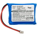 lzyy Replacement Battery for ET-300Transmitter TransmitterET-302 TransmitterET-300-L