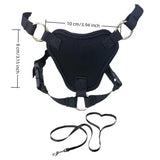 Tydrian Cat Harness and Leash Set, Escape Proof Adjustable Soft Pet Vest Harness for Walking, Breathable No Pull Kitten Harness for Small Medium Cats, Black