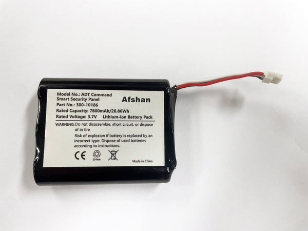 Afshan Battery for ADT Command Smart Security Panel 300-10186