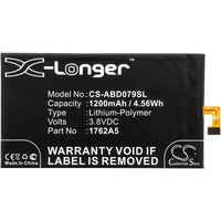 Battery for Amazon Kindle Oasis 8th charging cove 1762A5 58-000124