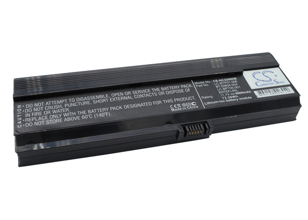 Battery for Acer Aspire 555x TravelMate 3260-4874 Aspire 5550 TravelMate 3260-4853 Aspire 550x LIP6220QUPC-SY6 LC.BTP01.006 LC.BTP00.002 LC.BTP00.001 LC.BPT00.001 CGR-B/6H5 BT.00903.007