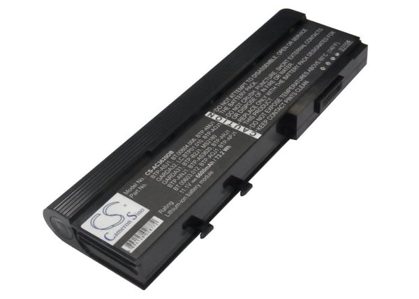 Battery for Acer Aspire 2920-603G25Mi TravelMate 2420 TravelMate 6291-101G12 Aspire 2920-602G25Mn BTP-APJ1 BTP-AOJ1 BTP-ANJ1 BTP-AMJ1 BT.00604.006 BT.00603.012 934T2210F TM07A72 MS2180 LC.TG600.001