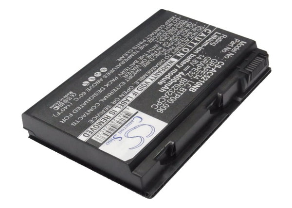 Battery for Acer TravelMate 5520G-402G16 TravelMate 5720-603G25Mn TravelMate 6410 TM00742 LC.BTP00.006 GRAPE34 BT.00807.016 BT.00807.013 BT.00804.019 BT.00803.022 AK.008BT.054