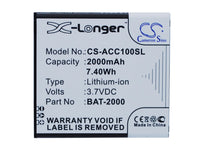 Battery for Acer Liquid C1 BAT-2000