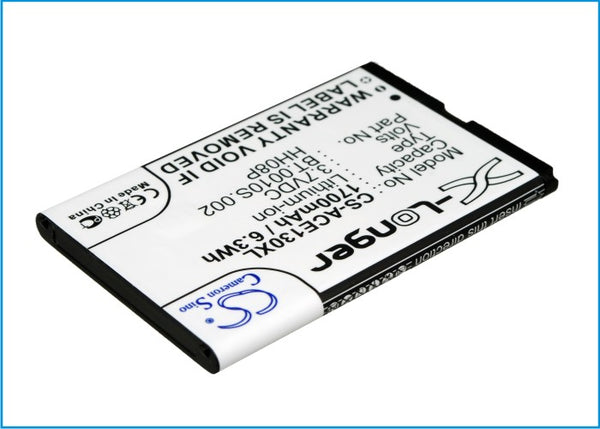 Battery for Acer Acer beTouch E130 B beTouch E130 beTouch E140 E130 E140 BT.0010S.002 HH08P