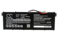 Battery for Acer Aspire ES1-331-C82S Aspire ES1-531-C6GG Aspire ES1-731-C91J CB3-111 C670 Aspire ES1-111-C827 Aspire ES1-331-C7SU AC14B13J AC14B18J AC14B18J(3ICP5/57/80) KT.0040G.004 KT0030G.004