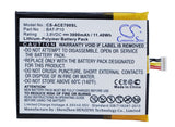Battery for Acer E39 Liquid E700 Liquid E700 Triple BAT-P10 BAT-P10(1ICP5/61/73) KT.00106.001 PGF506173HT