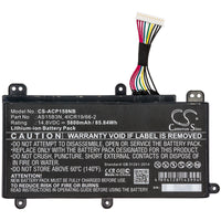 Battery for Acer Predator 17X GX-792 Predator 15 G9-591-731D Predator 17 G9-791-73TA Predator 17X GX-791-77CF 4ICR19/66-2 AS15B3N KT.00803.004