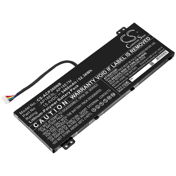 Battery for Acer PH315 Zin Predator Helios 300 AP18E5L AP18E7M