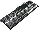 Battery for Acer Aspire ES15 Aspire ES1-572 Aspire ES1-572-31LD Aspire ES1-572-56BP Aspire R3 Aspire R3-131T Aspire R3-131T-P4QQ Aspire R5 Aspire R5-571T Aspire R5-71TG AC14B3K KT.00403.032