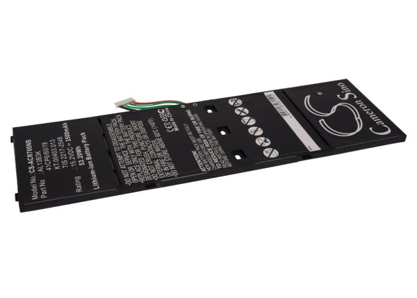 Battery for Acer Aspire V5-473P Aspire V5-473G ES1-512-C88M Aspire V5-473 Aspire V5-472PG Aspire V7-582P Aspire V5-472P 41CP6/60/78 AC13B8K AC14B8K AL13B3K AP13B3K AP13B8K KT.00403.013 TIS 2217-2548