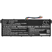 Battery for Acer Aspire 3 A315-21 Aspire 3 A315-21-62YQ Aspire 3 A315-21-63F1 Aspire 3 A315-31-C514 N17Q2 Aspire 3 A315-51 AP16M5J KT.00205.004