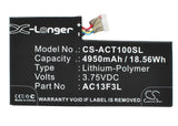 Battery for Acer A1-A810 Iconia Tab A1 Iconia Tab A1-810 W4-820P AC13F3L
