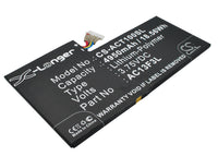 Battery for Acer A1-A810 Iconia Tab A1 Iconia Tab A1-810 W4-820P AC13F3L