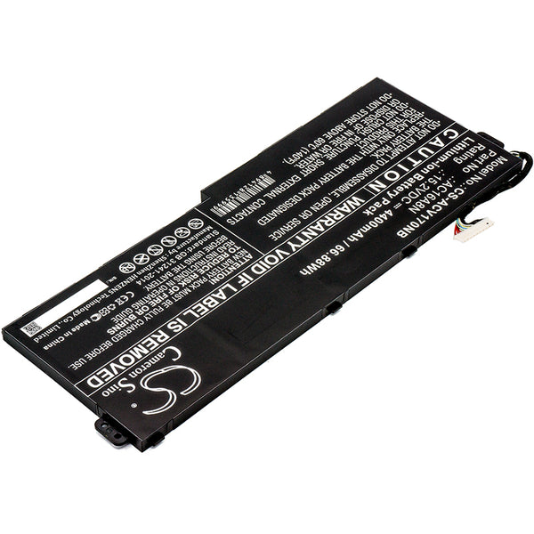 Battery for Acer Aspire V17 Nitro Aspire V17 Nitro BE VN7-791G-792A VN7-792G VN7-792G-74Q4 VN7-793G VN7-793G-706L AC16A8N KT.0040G.009