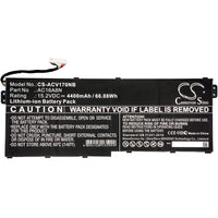 Battery for Acer Aspire V17 Nitro Aspire V17 Nitro BE VN7-791G-792A VN7-792G VN7-792G-74Q4 VN7-793G VN7-793G-706L AC16A8N KT.0040G.009