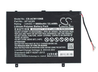 Battery for Acer Aspire Switch 11 Aspire Switch 11 Pro SW5-111 SW5-111-102R SW5-111-13SW SW5-111-14C9 SW5-171-30KN SW5-171-325N SW5-171-34ZR SW5-171-39HY AP14C8S AP14C8S(1ICP4/58/102-3) KT.0030G.005