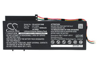 Battery for Acer TravelMate X313-M TravelMate X313-M-6824 AC13A3L KT.00403.013