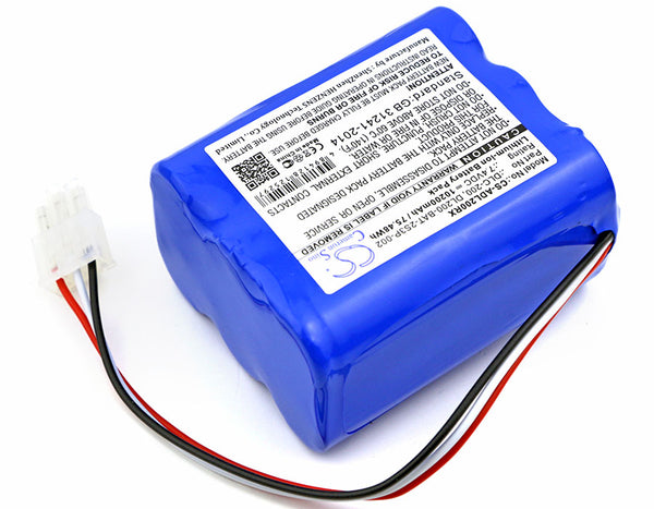 Battery for AT&T DLC-200C DL200-BAT-2S3P-002 DLC-200