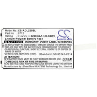Battery for Additel ADT 223A Documenting Process C 22XA Multifunction Calibrator ADT 672 Digital Pressure Calib ADT 221A Multifunction Tempera ADT 220 Multifunction Loop Cal 9702 9712