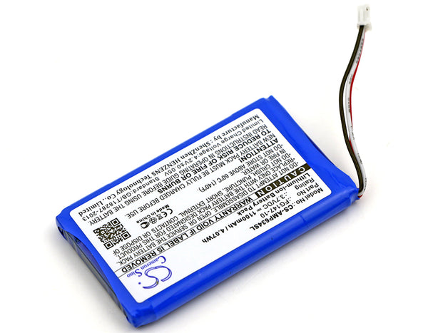 Battery for AMX Mio Modero remote controls RS634 54-0148-SA FG147-10 MIO-RBP