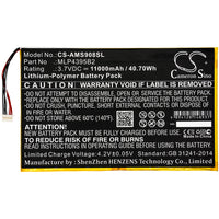 Battery for Autel MaxiSys CV MaxiSys MS908 MaxiSys MS908 Pro MaxiSys MS908P MaxiSys MS908P Pro MaxiSys MY908 MaxiSys Pro MS908CV MS908S MLP4395B2 MLP4795117-2P
