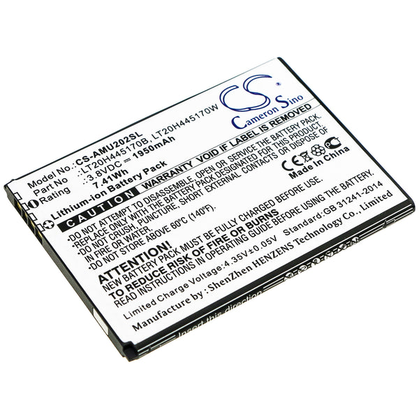 Battery for AT&T Maestro U202AA LT20H445170B LT20H445170W