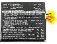 Battery for Myphone HAMMER AXE HAMMER AXE LTE BW-02H
