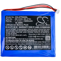 Battery for Aetep AT800 AT-800 AT810 AT-810 AT820 AT-820 AT830 AT-830 AT850 AT-850 BE-6398 BE-6784