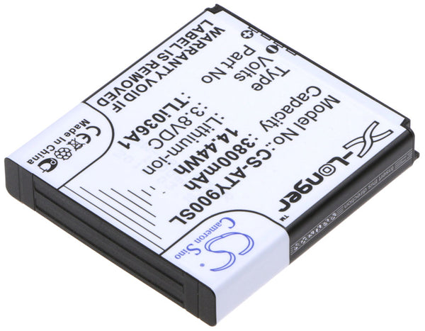 Battery for Alcatel One Touch Link 4G+ One Touch Link 4G+ LTE One Touch Link Y900 OneTouch Y901NB Y900NB TLi036A1