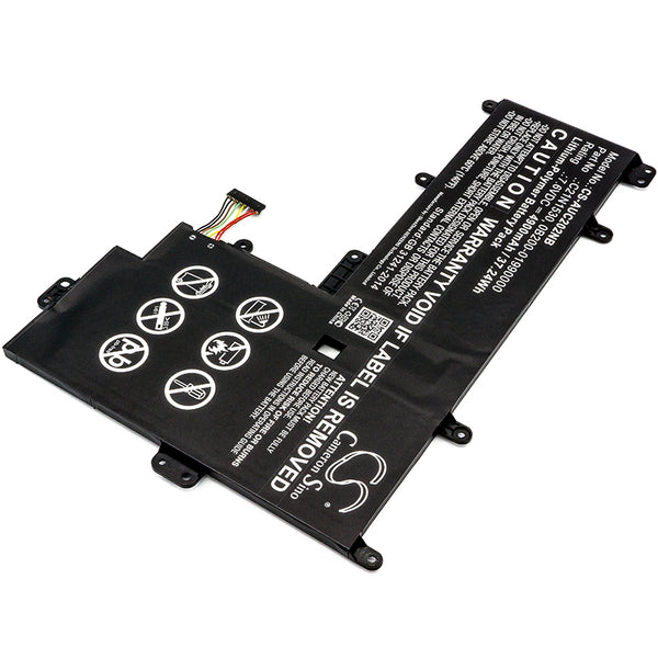 Battery for Asus Chromebook C202 Chromebook C202SA Chromebook C202SA-2A 0B200-01990000 C21N1530