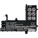 Battery for Asus E502M E502MA Eee Book E502MA Eeebook E502MA-XX0004D Eeebook E502MA-XX0016T Eeebook E502MA-XX0020T Eeebook E502MA-XX0069T Eeebook E502MA-XX0078T 0B200-01430000 B31N1427