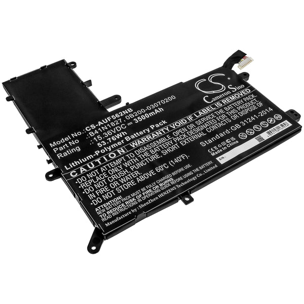 Battery for Asus ZenBook Flip 15 UX562FA-AC034T UX562FA-2G ZenBook Flip 15 UX562 ZenBook Flip 15 UX562FA-AC033T 0B200-03070200 B41N1827