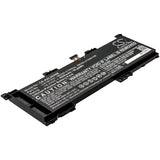 Battery for Asus GL502VS-FI126T GL502VS-DS71-HID7 G502VY GL502VS-FI035T G502VS-FY084T G502VS GL502VS-DS71 G502VY-FY087T GL502VS-FI046T 0B200-0194000 0B200-01940100 C41N1531