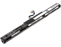 Battery for Asus N552VX-FW027T N552VX-FI018T GL752VL-GC057T N552VX-2A GL752VL-2B N552VX-1A GL752VL-1A GL752VL N552VW-FY083T GL752JW N552VW-FI202T N552VW-FI043T N552VW-FI040T A41N1501 L41LK2H L41LK9H