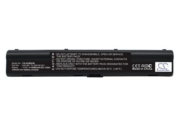 Battery for Asus L3500T M2000E L3500 L3400 L3C L3H L3T L3000C L3S M2400 L3800C M2000A M2 L3800D 110-AS009-10-0 70-N651B1001 70-N651B1010 70-N651B8001 70-N651B8200 70-N6A1B1000 70-N6A1B1100